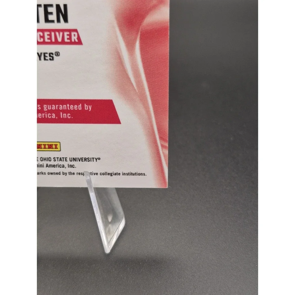 2025 Panini NIL Ohio State Damarion Witten #DW Cracked Ice Auto Miami Redhawks